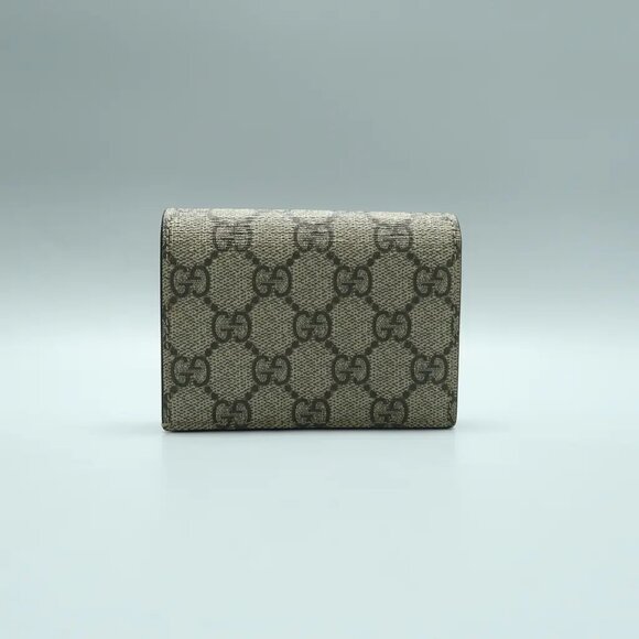 GUCCI Brown Canvas Wallet 326-021025 - Picture 2 of 12